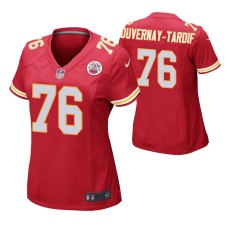 Women Kansas City Chiefs #76 Laurent Duvernay-Tardif Red Nike Game Jersey