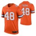 Derrek Tuszka Denver Broncos Orange Color Rush Legend Jersey