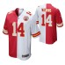 Men Kansas City Chiefs Sammy Watkins #14 Split Red White Two Tone Game Jersey