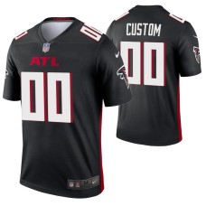 Men Custom #00 Atlanta Falcons Black Legend Jersey