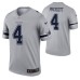 Men Dak Prescott Dallas Cowboys Jersey Gray Inverted Legend Edition