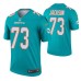 Men Austin Jackson #73 Miami Dolphins Aqua Legend Jersey