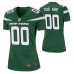 New York Jets #00 Custom Nike Green Women Player Game Jersey