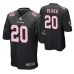 Men Atlanta Falcons #20 Isaiah Oliver Black Nike Game Jersey