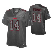 Sammy Watkins Kansas City Chiefs Women Static Fashion Jersey Heather Charcoal