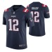 Men New England Patriots #12 Tom Brady Navy Nike color rush Limited Jersey