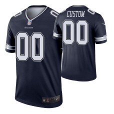 Nike Los Angeles Chargers #00 Custom Royal Jersey Color Rush Legend