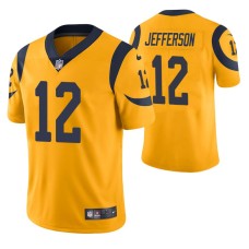 Los Angeles Rams Van Jefferson Color Rush Limited Gold Jersey