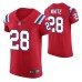 New England Patriots No. 28 James White Vapor Elite Red Jersey