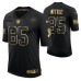 San Francisco 49ers Golden Limited Black #85 George Kittle Jersey