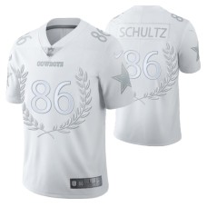 Dallas Cowboys #86 Dalton Schultz limited edition White collection Jersey