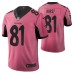 Atlanta Falcons Hayden Hurst City Edition Pink Vapor Limited Jersey