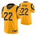 Men Los Angeles Rams #22 Marcus Peters Gold Nike color rush Limited Jersey