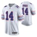 Buffalo Bills Stefon Diggs #14 Game White Alternate Jersey