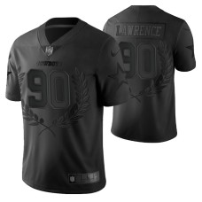 Dallas Cowboys #90 DeMarcus Lawrence Vapor Limited Black Jersey