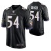 Baltimore Ravens #54 Tyus Bowser Black Game Jersey