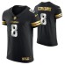 Minnesota Vikings Kirk Cousins #8 Golden Edition Black Vapor Elite Jersey