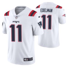 New England Patriots Julian Edelman Vapor Limited White Jersey