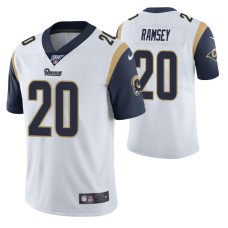 Men Los Angeles Rams Jalen Ramsey White 100th Season Limited Jersey