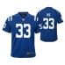 Youth Indianapolis Colts Roosevelt Nix Color Rush Game #33 Royal Jersey