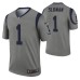 Men Sam Sloman Los Angeles Rams Jersey Gray Inverted Legend