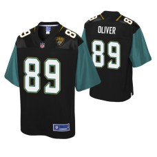 Jacksonville Jaguars Josh Oliver Black Pro Line Player Jersey