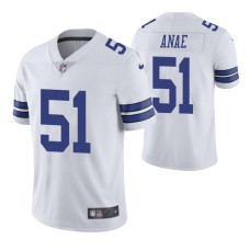 Cowboys Bradlee Anae 2020 NFL Draft White Jersey Vapor Limited