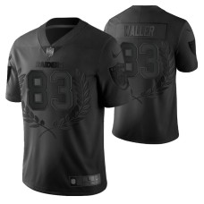 Las Vegas Raiders #83 Darren Waller Vapor Limited Black Jersey