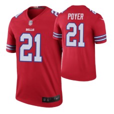 Nike Buffalo Bills #21 Jordan Poyer Red Jersey Color Rush