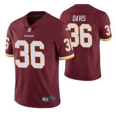 Washington Redskins Sean Davis Vapor Untouchable Limited Burgundy Jersey