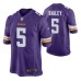 Men Minnesota Vikings #5 Dan Bailey Purple Nike Game Jersey