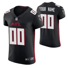 Men Atlanta Falcons Custom Vapor Elite Black Jersey