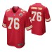 Kansas City Chiefs Laurent Duvernay-Tardif Game #76 Red Jersey