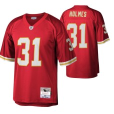 Men Kansas City Chiefs Priest Holmes 2002 Legacy Replica Red Jersey