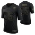 Kansas City Chiefs Christian Okoye #35 Black Retired Limited 2020 Salute To Service Jersey