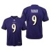 Youth Baltimore Ravens #9 Justin Tucker Purple Nike Team Color Game Jersey