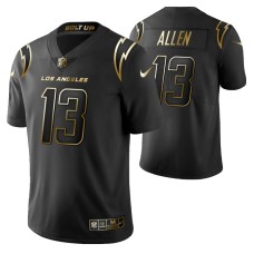 Men Los Angeles Chargers Keenan Allen Golden Limited Black Jersey