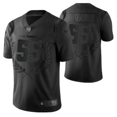 Los Angeles Chargers #55 Junior Seau limited edition Black collection Jersey