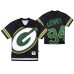 Green Bay Packers #94 Dean Lowry Big Face Black Jersey