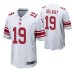 New York Giants Kenny Golladay #19 White Game Jersey