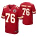 Men Kansas City Chiefs Laurent Duvernay-Tardif #76 Elite Red Jersey