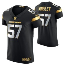 New York Jets C.J. Mosley #57 Golden Edition Black Elite Jersey