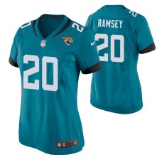 Women Jacksonville Jaguars #20 Jalen Ramsey Teal Nike Game Jersey