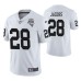 Las Vegas Raiders #28 Josh Jacobs Inaugural Season White Vapor Limited Jersey