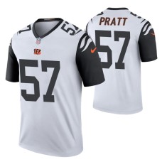 Germaine Pratt Cincinnati Bengals White 2019 NFL Draft Color Rush Legend Jersey