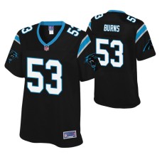 Carolina Panthers Brian Burns Black Pro Line Player Jersey