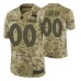 Denver Broncos #00 Custom Camo Limited 2018 Salute to Service Jersey Men