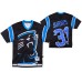 Carolina Panthers #31 Juston Burris Big Face Black Jersey