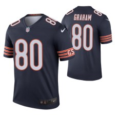 Men Jimmy Graham #80 Chicago Bears Navy Legend Jersey