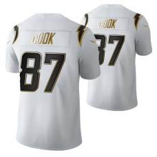 Los Angeles Chargers No. 87 Jared Cook Golden Limited White Jersey